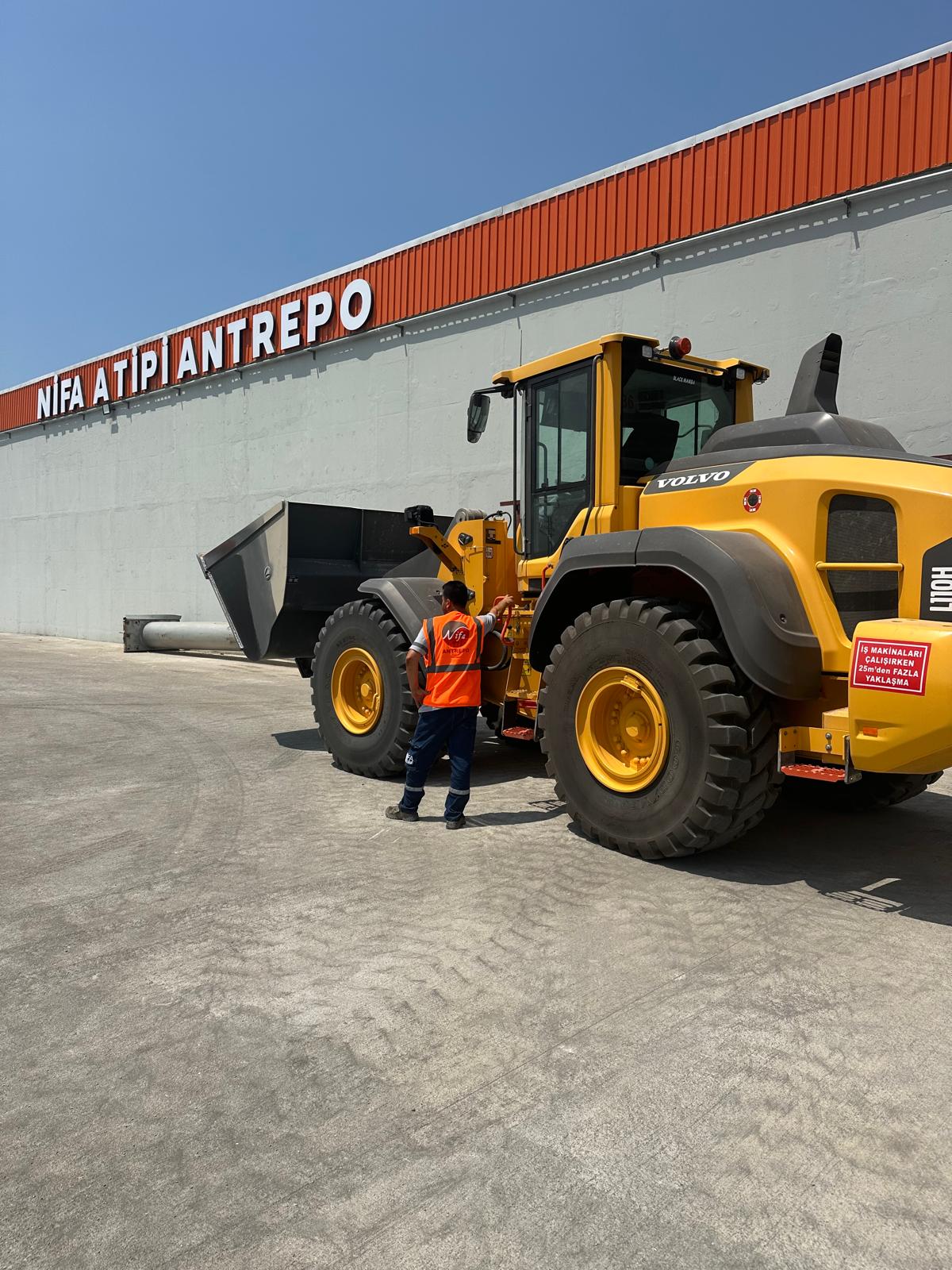 Dörtyol NİFA Antrepo operasyon alanı