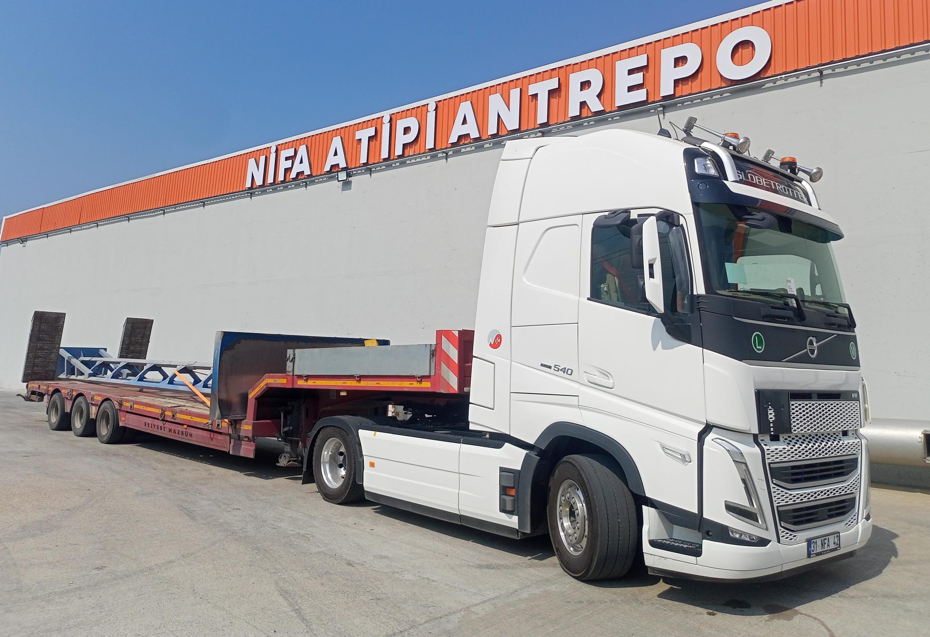 NİFA lojistik ve dağıtım operasyonu