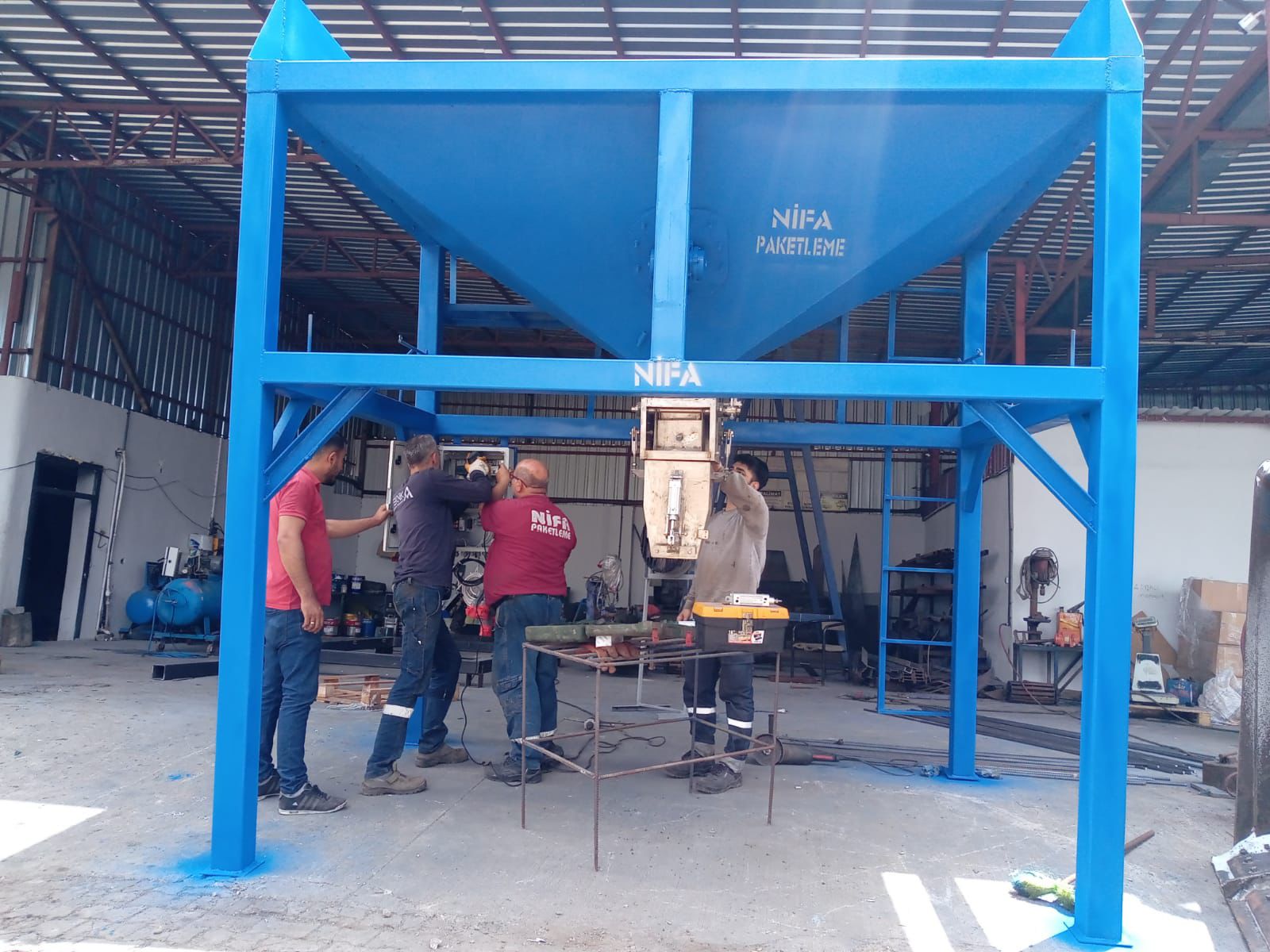 NİFA tesis imalatı ve mühendislik çalışması